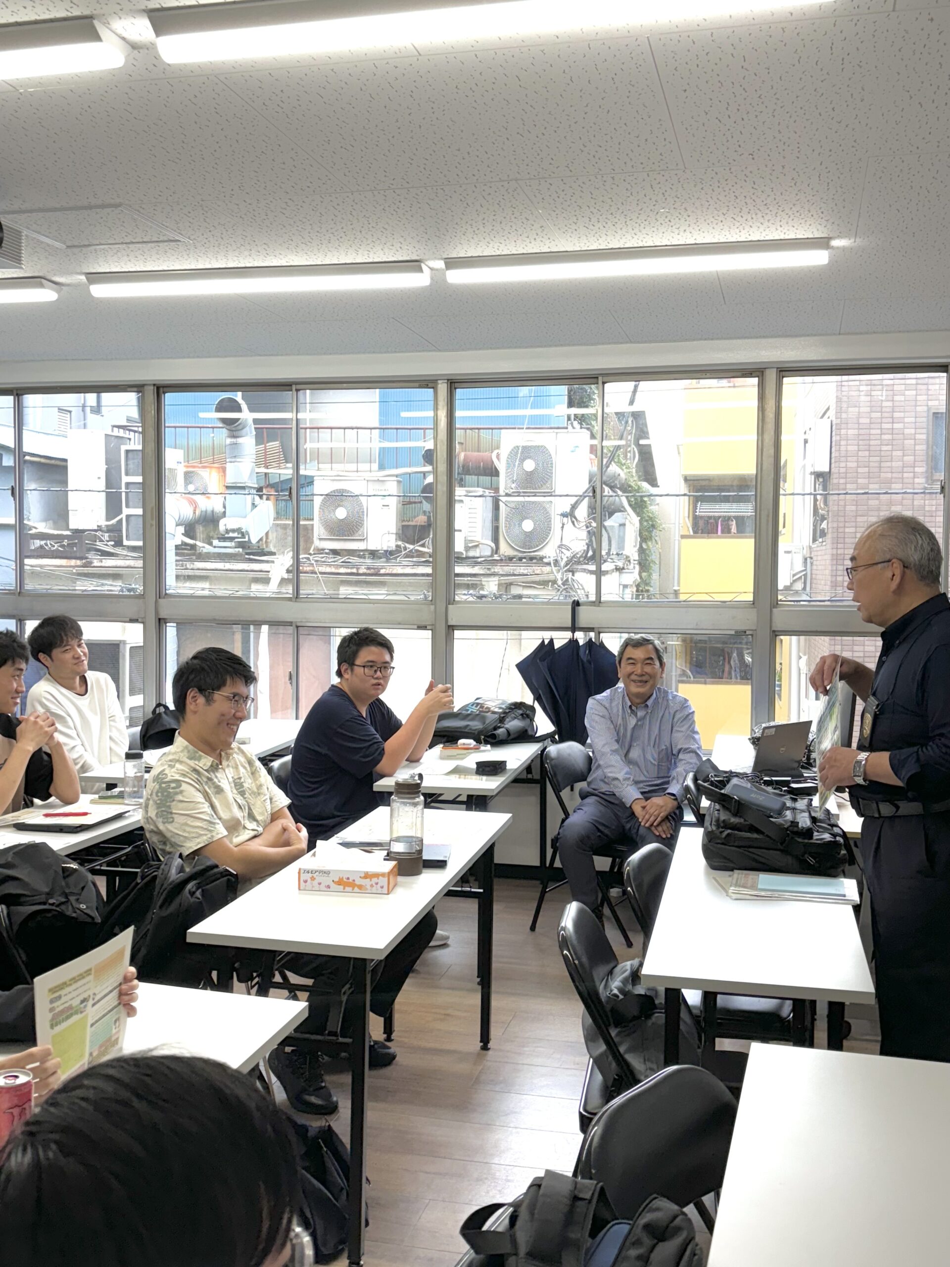 防犯講話の様子2